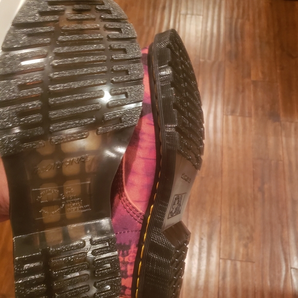 Dr. Martens Purple TIE DYE 1460 Pascal Leather Suede Lace Up Boots W Sz 7 and 5 - Picture 9 of 9